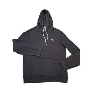 Y2k Abercrombie & Fitch Mens sz Small Preppy Classic Grungecore Academia Hoodie